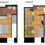 公寓 Galeriewohnung Ritter Ramm, Altstadtjuwel Mit Kostenlosem Parkplatz Und Kamin