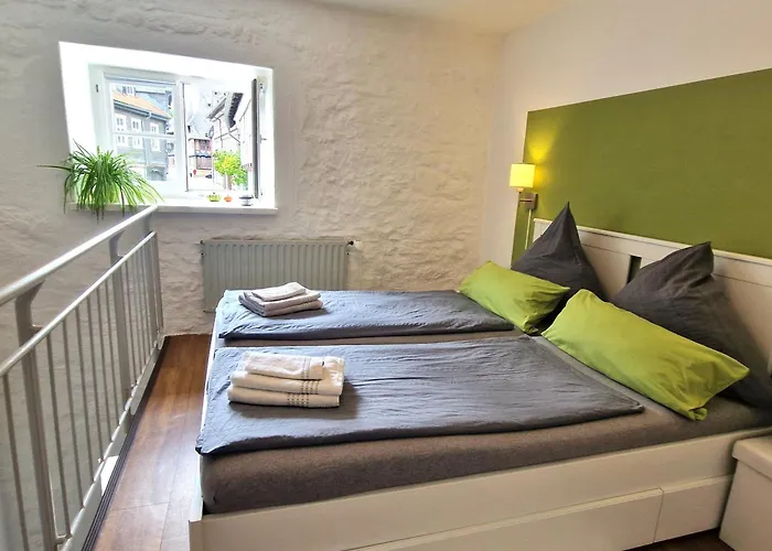 شقة Galeriewohnung Ritter Ramm, Altstadtjuwel Mit Kostenlosem Parkplatz Und Kamin جوسلار